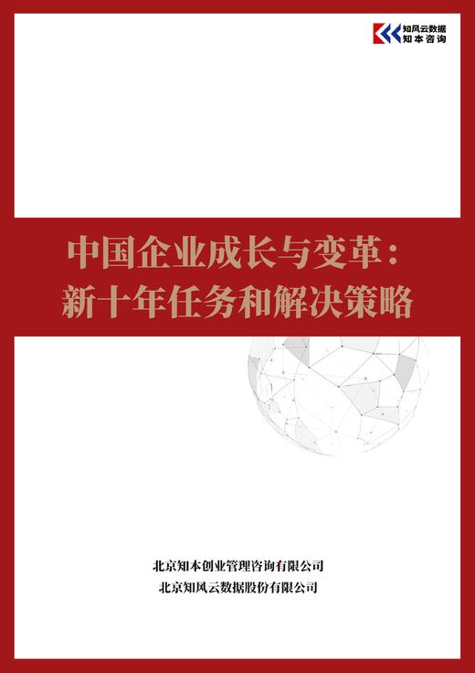 2023中国企业成长与变革报告 ——新十年任务和解决策略 研究报告 商品图0