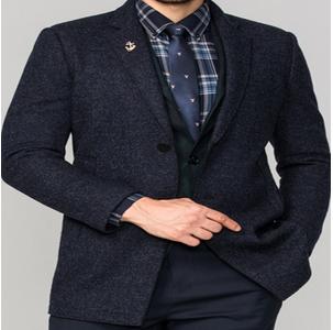 【专柜断码羊毛大衣清货】占姆士男士秋冬时尚商务羊毛大衣 商品图1