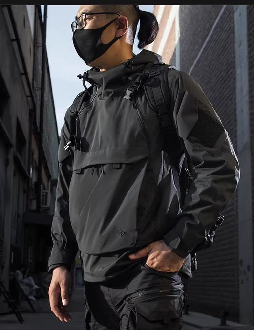 2020龙牙新款天枢机能风衣外套男士防风潮流户外春秋冬季百搭外套 商品图2