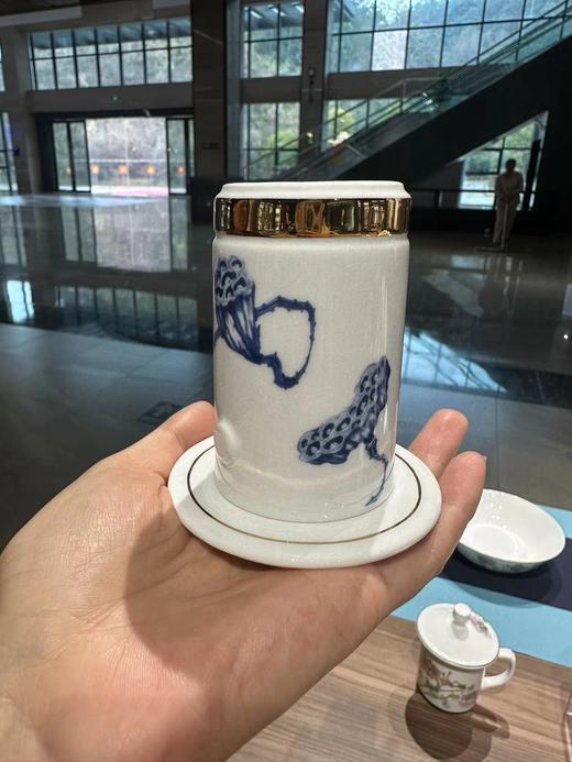 景德镇陶瓷 国瓷红叶 42头荷塘蝶恋中餐具 商品图5