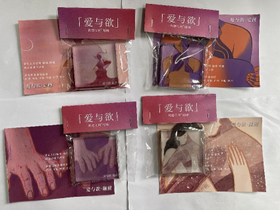 爱与欲主题冰箱贴 亲吻