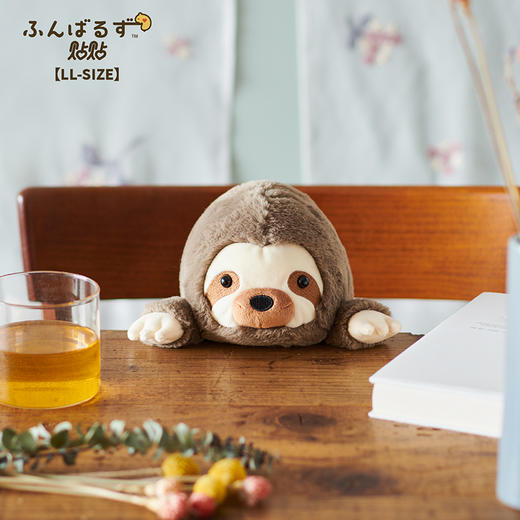 Dreams SonnyAngel贴贴家族树獭加大码改善坐姿睡觉毛绒玩具娃娃公仔树懒 14岁+ 商品图6