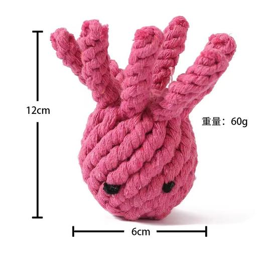 【物美价廉】超有趣高品质绳结玩具啃咬磨牙 商品图4