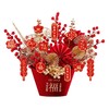 【福桶到 福气到 红红火火迎新年】新年装饰福桶摆件乔迁之喜新居布置礼物2024龙年元旦过年喜庆用品 商品缩略图4