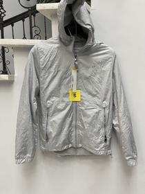 瑕疵Calvin Klein /CK 男士连帽抽绳纯色拉链加绒保暖长袖夹克外套