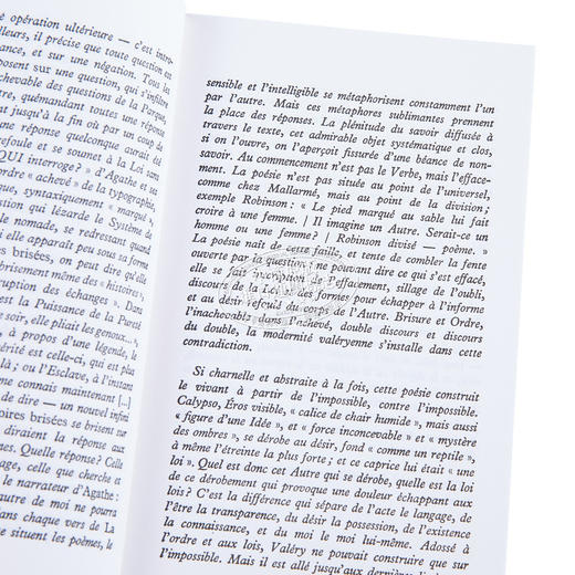 【中商原版】保罗瓦莱里 年轻的命运女神 La Jeune Parque LAnge Agathe Histoires brisees 法文原版 Paul Valery 商品图2