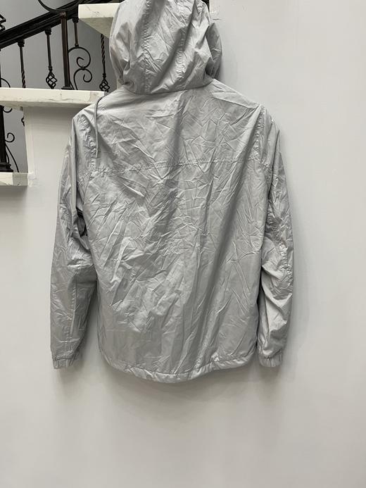 瑕疵Calvin Klein /CK 男士连帽抽绳纯色拉链加绒保暖长袖夹克外套 商品图4