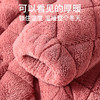 爱帝女士冬款三层夹棉加厚保暖休闲连帽家居服套装 商品缩略图7