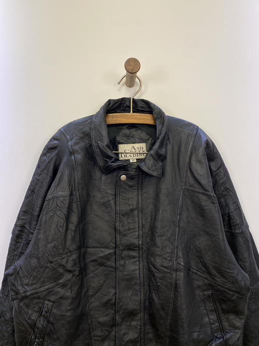 90年代 Vintage ASH CREEK TRADING 皮衣 _LJK(XL) 商品图0