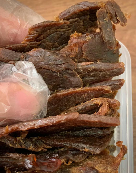 老米优品🎈【真牛肉越嚼越香】原切草饲牛肉 幸福口袋 温州卤牛肉干  ❌面粉大豆蛋白，❌香精色素防腐剂，真材实料 老卤汤入味 55g*3/盒 商品图7