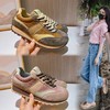 真皮德训鞋女2024春季新款女士运动厚底阿甘鞋女休闲百搭平底女鞋 商品缩略图0