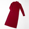 【现货】新中式中国红 喜庆节日毛衫连衣裙 商品缩略图0