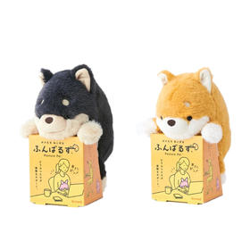 Dreams SonnyAngel 贴贴家族柴犬玩偶公仔办公室防驼背改善坐姿毛绒娃娃 