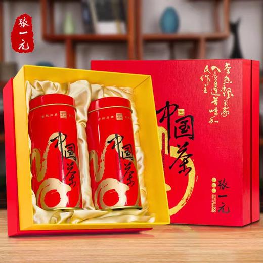 优选丨【张一元金福礼盒】二级茉莉花茶礼盒320克（160克*2盒）＋手提袋1    商品图1