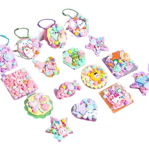 【买一送一，买一箱送挂架！】奶油胶咕卡套装贴纸古卡酷卡，儿童益智礼物女孩玩具diy咕咔盘贴画，让孩子爱上DY，提高动手能力！ 商品图4