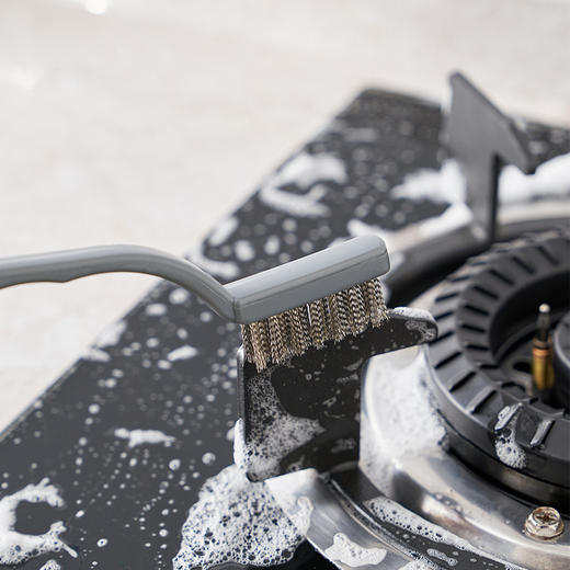 【日本进口】日本KM窗户缝隙清洁刷凹槽小刷子玻璃槽沟小刷子沙窗清洗工具 商品图7