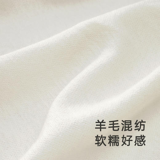 【高定系列】英氏儿童外套优雅女宝羊毛外套精致绣花网纱外套上衣 商品图2