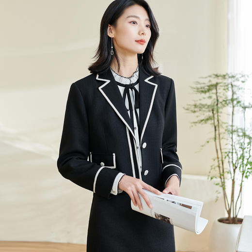 剩S/M/L/XL/XXL 【高级感外套】2026春季新款时尚通勤休闲百搭外套5Q24AW0027 商品图2