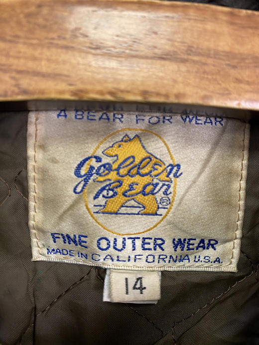 Vintage Golden Bear 皮衣 _LJK(M) 商品图2