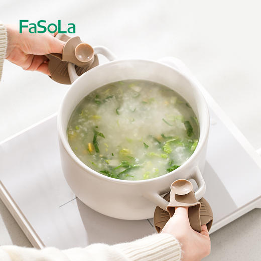 FaSoLa硅胶隔热手套厨房家用耐高温烘培神器烤箱微波炉防烫手夹 商品图1