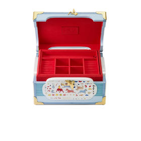 镶嵌“盛唐球赛”主题珠宝金钿匣