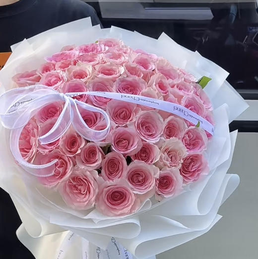 【心花怒放】52朵洛神玫瑰,精品海派大花束 商品图0