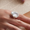 Manreya玛芮雅“海滨微风”巴洛克珍珠戒指优雅大方轻奢百搭礼物 商品缩略图4