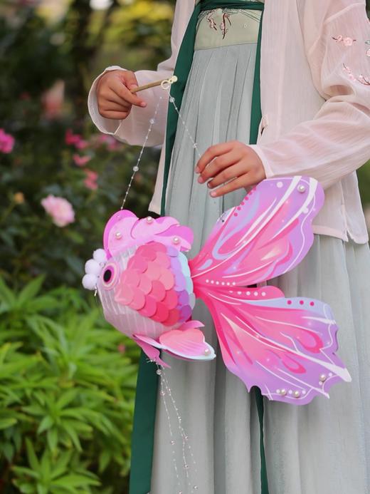 好运锦鲤-古风灯笼diy材料包 商品图0