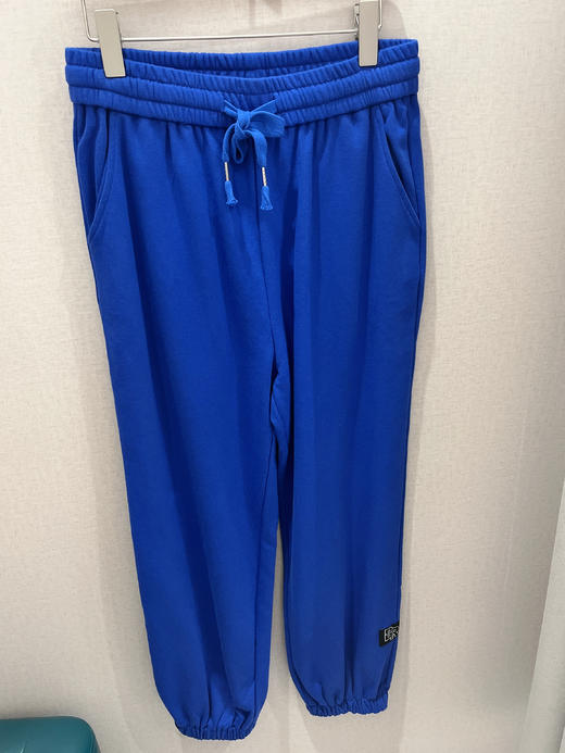 2AMZ松紧腰抽绳束脚休闲长裤20829（蓝A）DT99 秋季 290713000028 商品图0