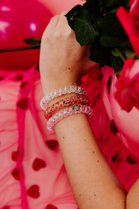 电话线发圈💫Teleties系列大合集来啦❗️❗美国时尚两用手环发圈 佩戴不伤发