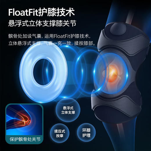 飞利浦（PHILIPS）膝盖按摩仪 膝盖热敷护理按摩器双膝揉捏护膝仪腿酸阴天腿冷暖膝 年会礼品生日礼物 PPM5201L 商品图4