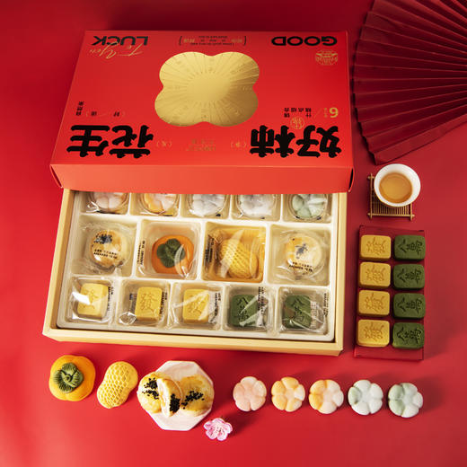好柿花生什锦糕点礼盒466g 商品图2