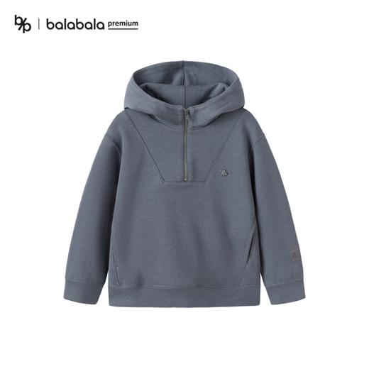 【premium】巴拉巴拉高端线冬摩登庄园系列经典百搭连帽卫衣男 商品图4