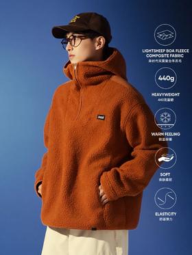 DAIKON Lab 23AW HEAVY HOODIE 羊羔绒重磅连帽外套