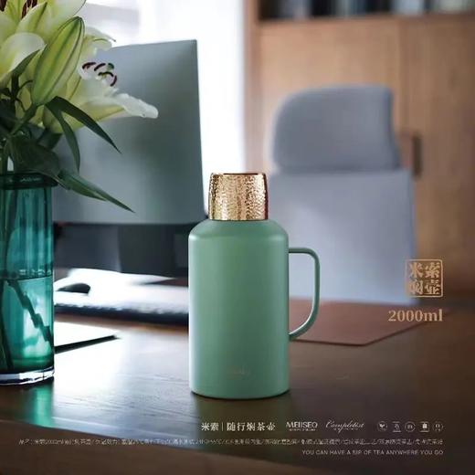 【直送到家】2000ml米索H系列便携式焖茶壶 随行随饮 商品图5