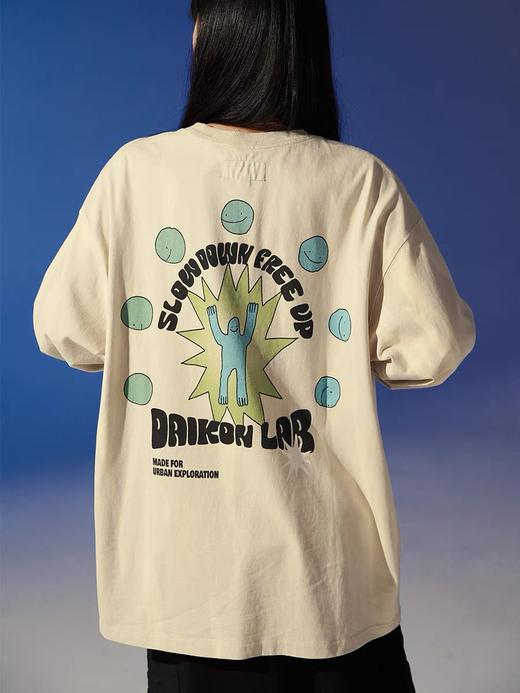 DAIKON Lab 23AW Printed L/S T 复古扎染印花长袖T恤 商品图3