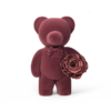 【心意熊公仔】ROSEONLY诺誓 永生玫瑰  永生公仔 中号大号公仔 心意熊公仔 玫红色 巧克力色 送爱人女友礼物 商品缩略图4