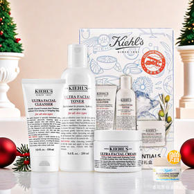 春季焕新  【全球购】Kiehl's科颜氏高保湿三件套礼盒装补水滋润·🕹️上海发货现货速达