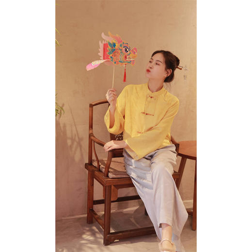 【线上专属】【春满人间系列】阔腿裤（24709102-素采） 商品图4