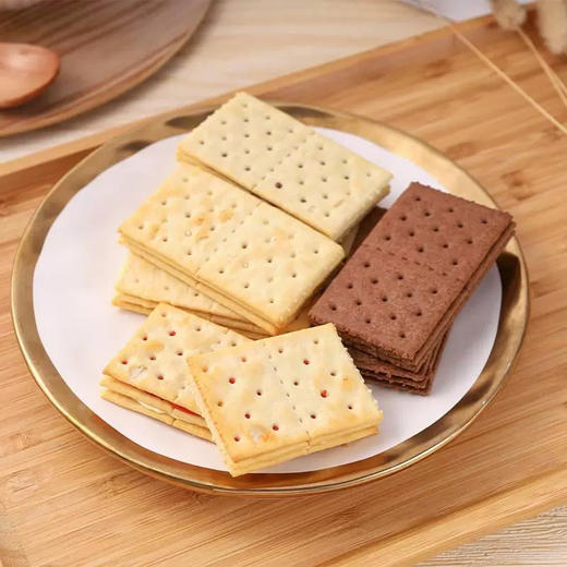 泰国珍珍夹心苏打饼原味480g 商品图1