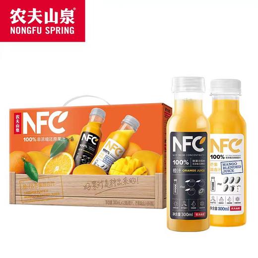 农夫山泉100%NFC果汁饮料300ml*10【BH】 商品图1