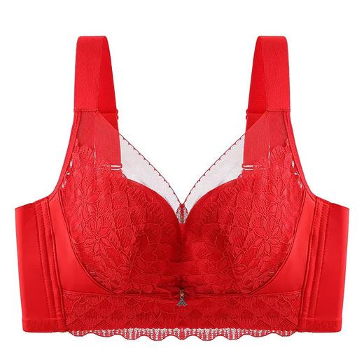 法系性感如花般的蕾丝内衣，摆脱无趣的单调生活。养护调整型，轻松解决小胸、下垂、外扩等烦恼。独特托玛琳内里会随温度而变色，给你带来不一样的惊喜。聚拢收副乳、上托文胸四排五扣设计，打造性感曲线自信绽放！ 商品图4