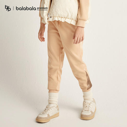 【premium】巴拉巴拉高端线冬摩登庄园系列女温暖摇粒绒长裤 商品图1