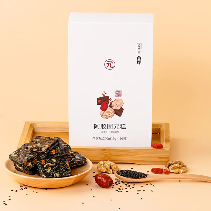 【断货】
正安国货·阿胶固元糕  甄选手工即食便携阿胶膏 200g