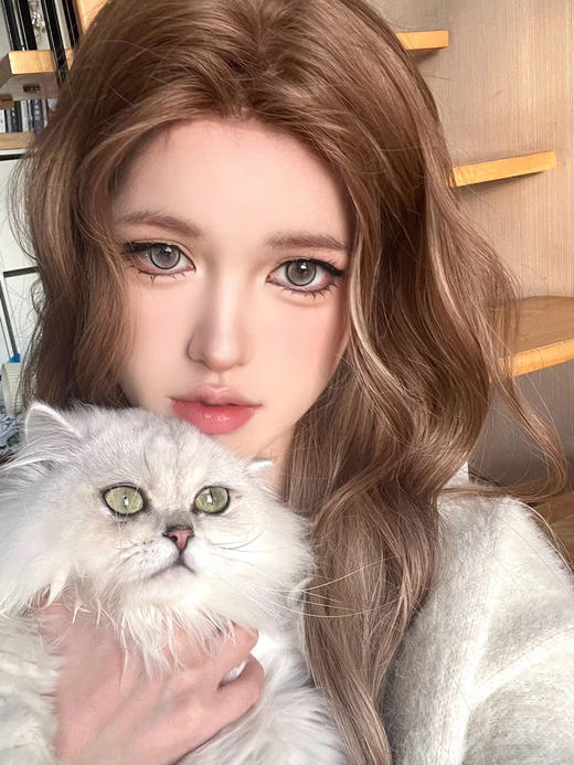 【大直径半年抛】MIMIPARK-透光油画-14.5mm【半年抛 0-800度 无525/575】 商品图4