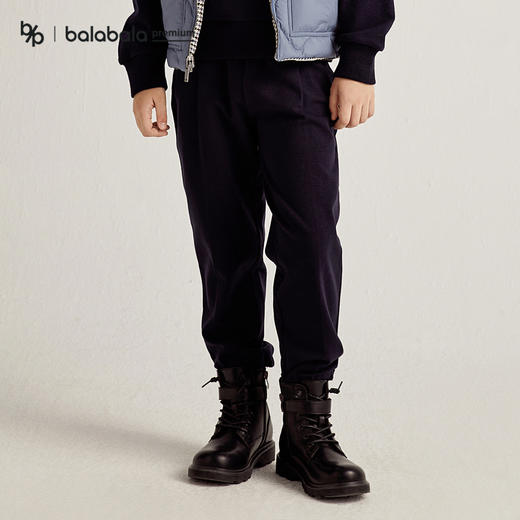 【premium】巴拉巴拉高端线23冬摩登庄园系列男经典百搭长裤 商品图1