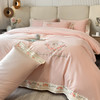 新款加厚新疆全棉长绒棉刺绣磨毛纯棉四件套床单被套 商品缩略图1