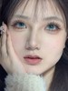 focusmoon日抛 追光猫眼 绿/ 变色龙蓝 14.5mm abu实拍 商品缩略图3