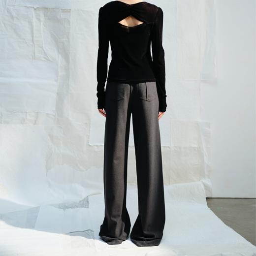 LIYIHAN阔腿西装裤 Y241K00882 商品图4