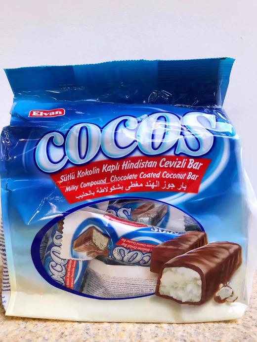 ELVAN椰丝夹心巧克力棒500g 商品图0